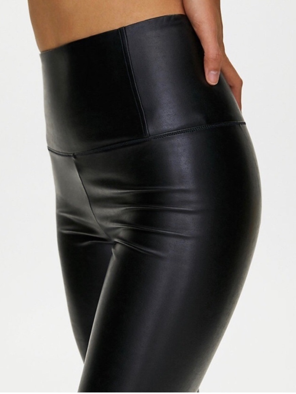 ARITZIA Wilfred Daria High Waisted Faux Leather Leggings Pants Black XS